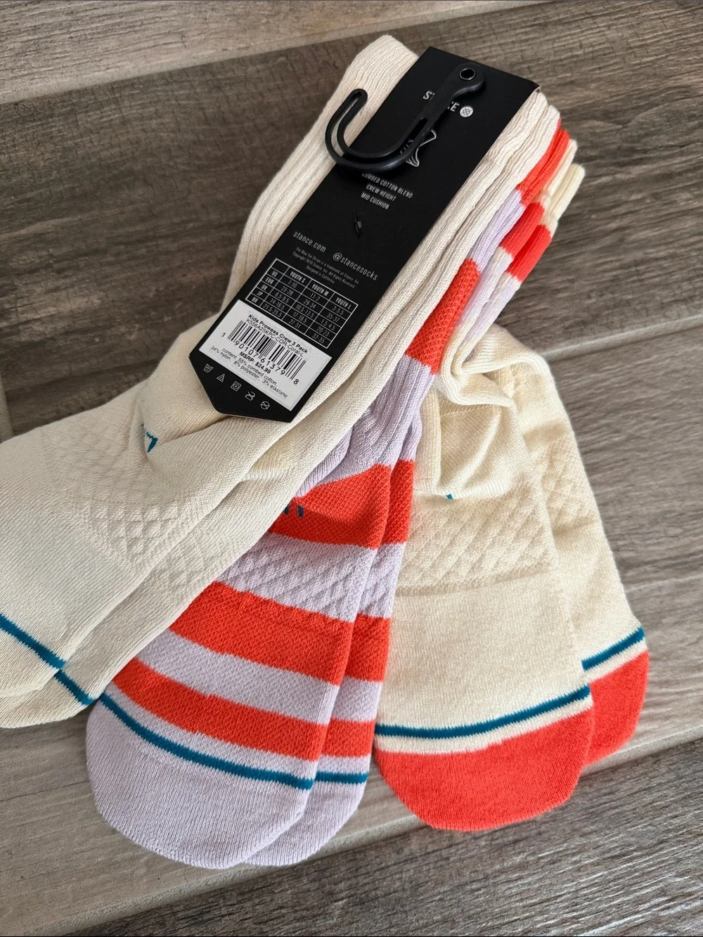 Stance Socks BOYS size Large (2-5.5) NWT